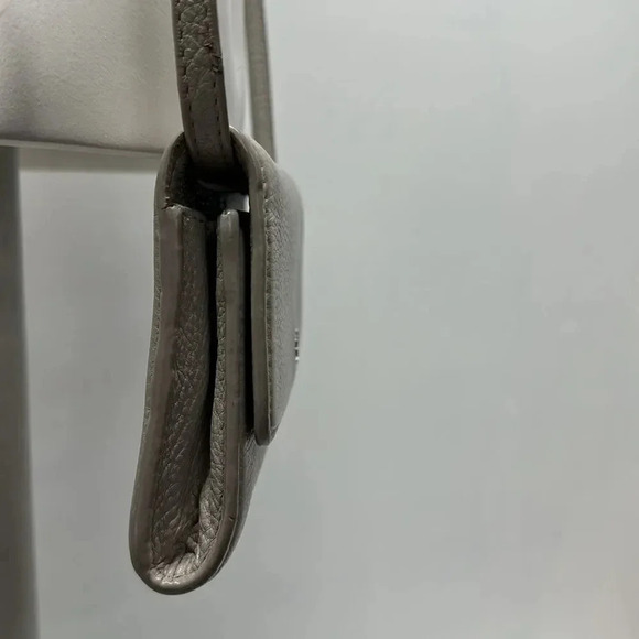 Tory Burch Robinson Concrete Leather Cross Body Wallet Convertible Clutch Purse - Picture 4 of 13